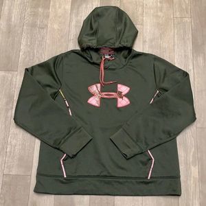 Womens Under Armour Camouflage Loose Fit Pullover Hoodie
